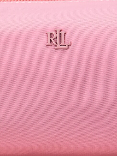 RLL Nylon pouch with wristband mauve roses - Sachets & Travels Cases