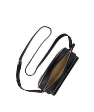 RALPH LAUREN MARCY Straw camera bag with pocket light natural/black - Women’s Bags - 5