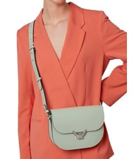 COCCINELLE DEW  Mini Shoulder Bag celadon green - Women’s Bags - 4