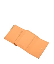 COCCINELLE METALLIC SOFT Small wallet in textured leather - Women’s Wallets