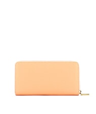 COCCINELLE METALLIC SOFT Wallet in textured leather sunrise - Women&rsquo;s Wallets - 3