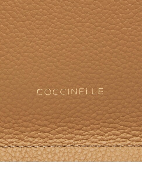 SNIP Shoulder bag in hammered leather fre.beige/sunri - Women’s Bags