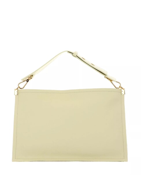 SNIP Shoulder bag in hammered leather lime was/pow.pi - Women’s Bags