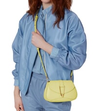 COCCINELLE HIMMA Textured leather mini bag lime wash - Women&rsquo;s Bags - 4