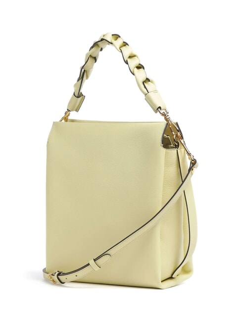 BOHEME Double grain leather bag lime was/pow.pi - Women’s Bags