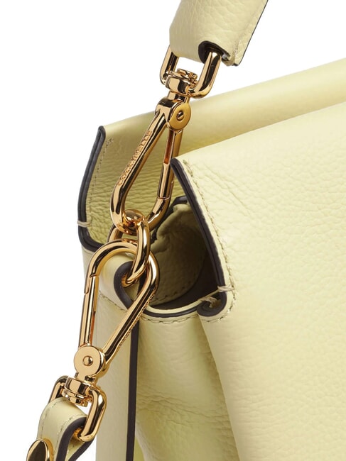 BOHEME Double grain leather bag lime was/pow.pi - Women’s Bags