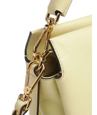 COCCINELLE BOHEME Double grain leather bag lime was/pow.pi - Women’s Bags - 3