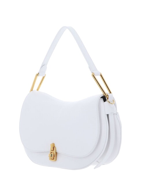 MAGIE SOFT Leather shoulder bag with shoulder strap brilliant white - Women&rsquo;s Bags