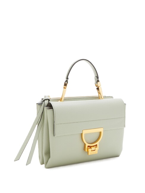 ARLETTIS Textured leather minibag celadon green - Women’s Bags