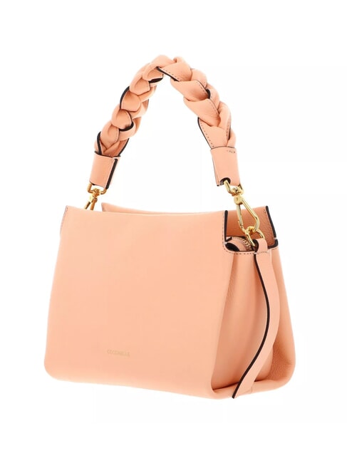 BOHEME GRANA DOUBLE Handbag, with shoulder strap, in leather sunrise/pot - Women’s Bags