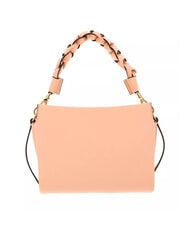 COCCINELLE BOHEME GRANA DOUBLE Handbag, with shoulder strap, in leather sunrise/pot - Women’s Bags - 3