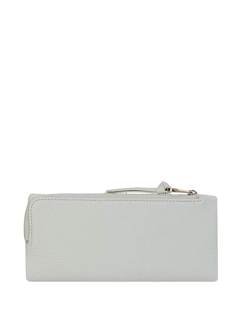 SOFTY Hammered leather wallet celadon green - Women’s Wallets