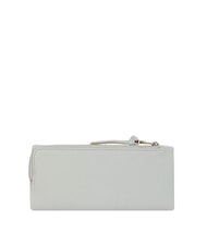 COCCINELLE SOFTY Hammered leather wallet celadon green - Women’s Wallets - 3