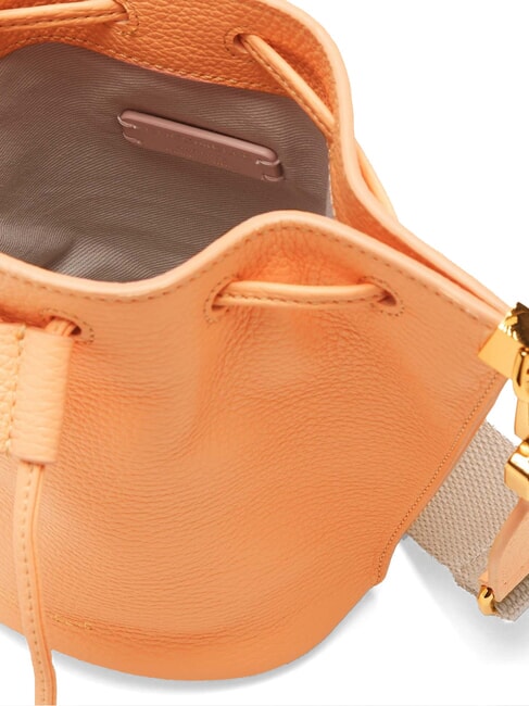 HYLE Mini Bucket Shoulder Bag, in Leather sunrise - Women’s Bags