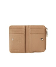 COCCINELLE METALLIC SOFT Leather card holder - Women’s Wallets