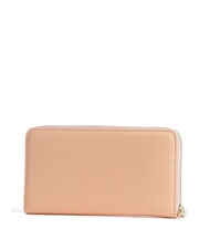 COCCINELLE METALLIC SOFT Textured leather zip wallet sunrise - Women’s Wallets - 3