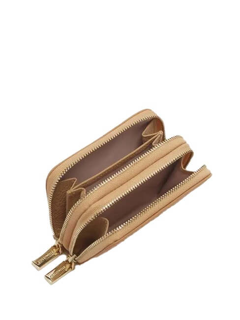 METALLIC SOFT  Small zip around wallet fresh beige - Women&rsquo;s Wallets