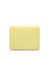 COCCINELLE METALLIC SOFT  Small leather wallet lime wash - Women’s Wallets - 3