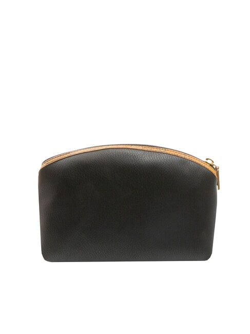 GEO Rounded beauty with logo black - Beauty Case