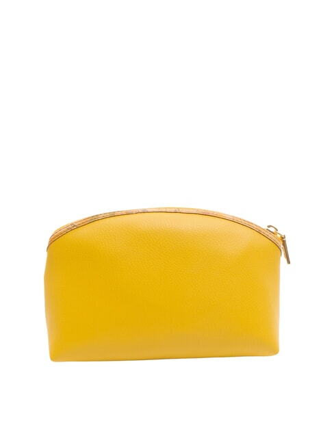 GEO Rounded beauty with logo honey yellow - Beauty Case