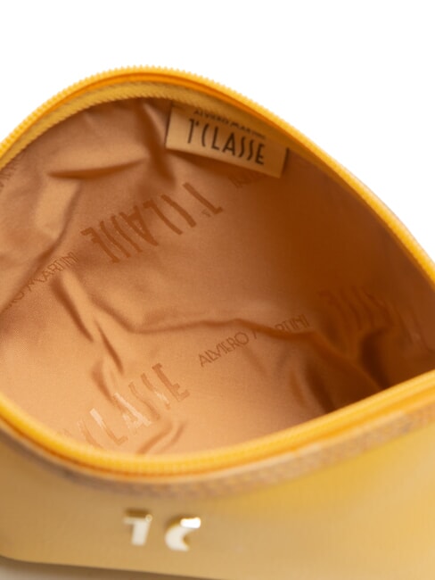 GEO Rounded beauty with logo honey yellow - Beauty Case