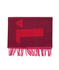ALVIERO MARTINI PRIMA CLASSE MAXI LOGO Scarf with fringes raspberry - Scarves - 4