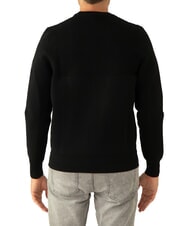 NORTH SAILS KNITTED Crewneck sweater black - Men's Sweaters - 3