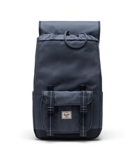 HERSCHEL LITTLE AMERICA MID Mid size backpack blue shadows/after midnight - Backpacks & School and Leisure - 4