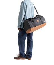 HERSCHEL HERITAGE Duffel bag with shoulder strap black tonal - Duffle bags - 4