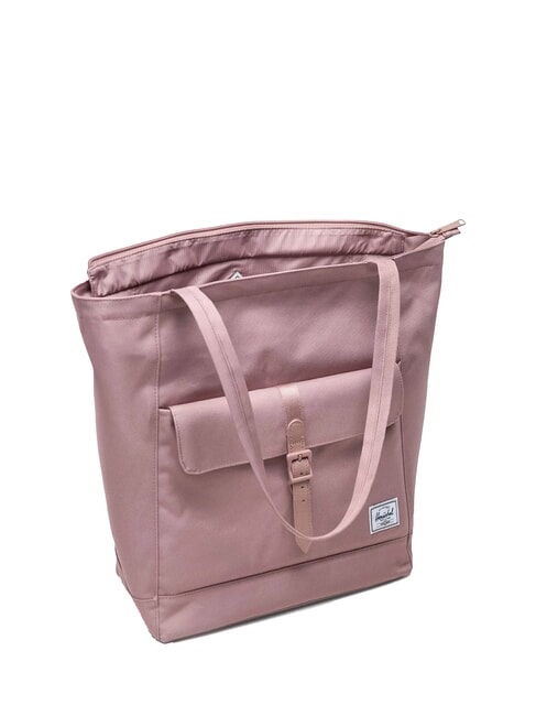 RETREAT Shoulder tote bag for 14" laptop ASH ROSE - Women’s Bags