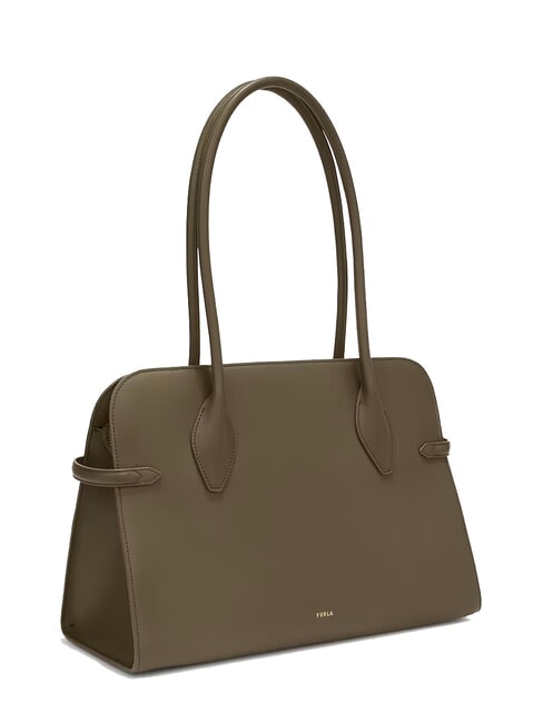 GOCCIA Leather shoulder bag sage - Women’s Bags