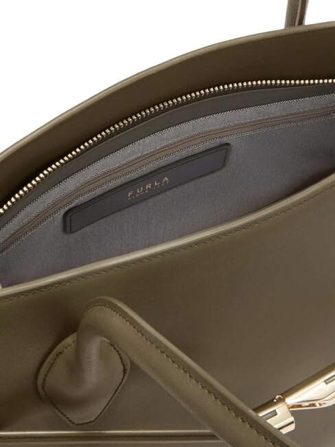 GOCCIA Leather shoulder bag sage - Women’s Bags