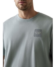 GUESS PATCH AT CHEST  Cotton T-Shirt full grey - T-shirt - 3