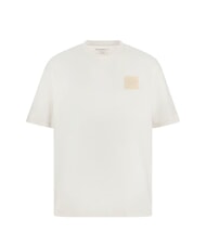 GUESS PATCH AT CHEST  Cotton T-Shirt purwhite - T-shirt - 3