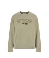 GUESS BEAU  Crewneck sweatshirt mossy green - Sweatshirts - 4