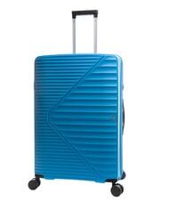 LESAC AIR FLOW Large expandable trolley lake blue - Rigid Trolley Cases - 3