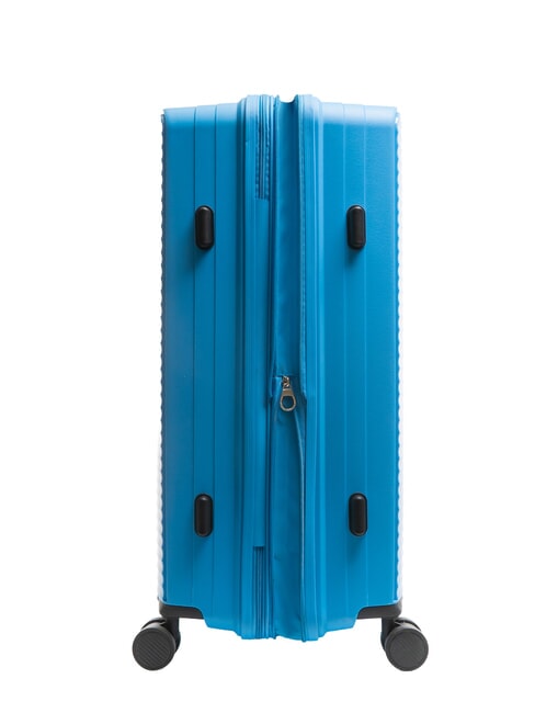 AIR FLOW Large expandable trolley lake blue - Rigid Trolley Cases