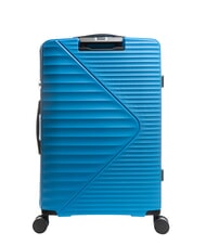 LESAC AIR FLOW Large expandable trolley lake blue - Rigid Trolley Cases - 5