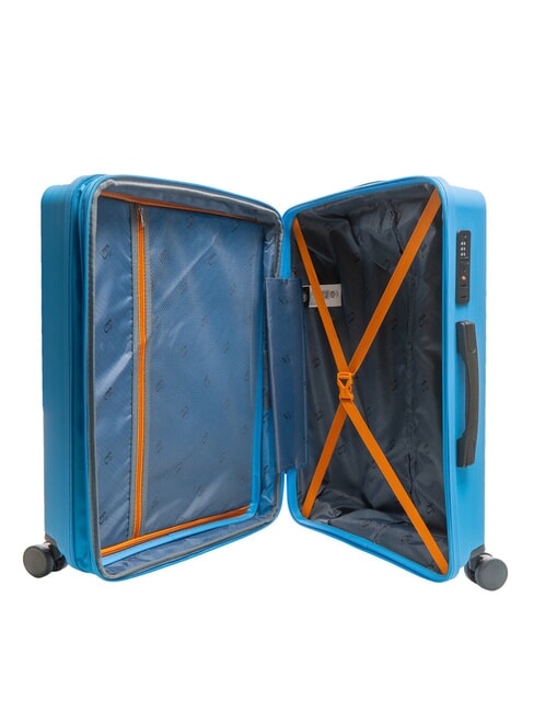 AIR FLOW Medium Expandable Trolley lake blue - Rigid Trolley Cases