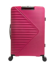 LESAC AIR FLOW Large expandable trolley peach red - Rigid Trolley Cases - 5