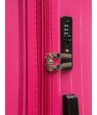 LESAC AIR FLOW Large expandable trolley peach red - Rigid Trolley Cases - 6