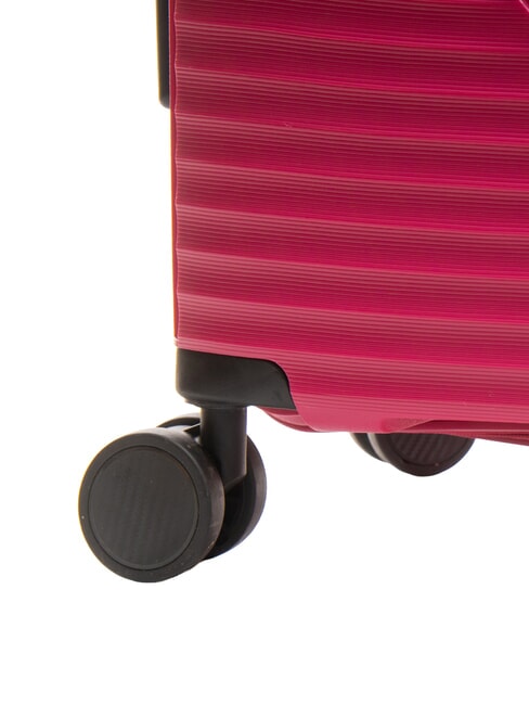 AIR FLOW Medium Expandable Trolley peach red - Rigid Trolley Cases
