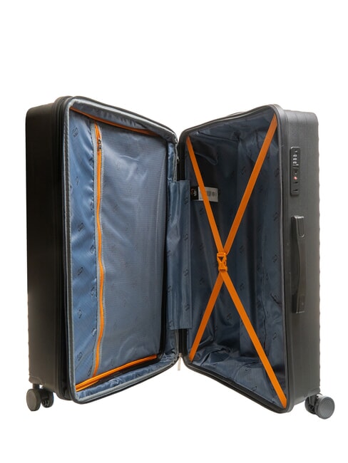 AIR FLOW Large expandable trolley black - Rigid Trolley Cases