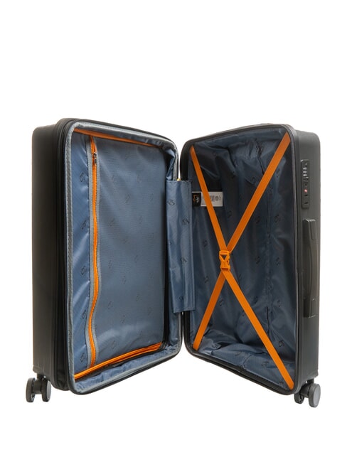 AIR FLOW Medium Expandable Trolley black - Rigid Trolley Cases
