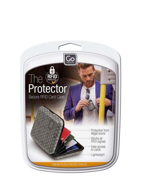 GO  Rigid RFID Blocking Card Holder black - Travel Accessories