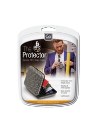 GO TRAVEL GO  Rigid RFID Blocking Card Holder black - Travel Accessories - 3