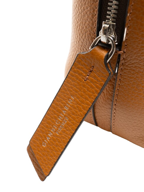 ALIFA Leather bag with shoulder strap flakes - Women’s Bags