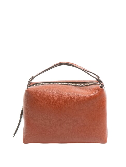 ALIFA Leather bag with shoulder strap brick red - Women’s Bags