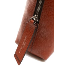 GIANNI CHIARINI ALIFA Leather bag with shoulder strap brick red - Women’s Bags - 4