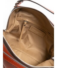 GIANNI CHIARINI ALIFA Leather bag with shoulder strap brick red - Women’s Bags - 5